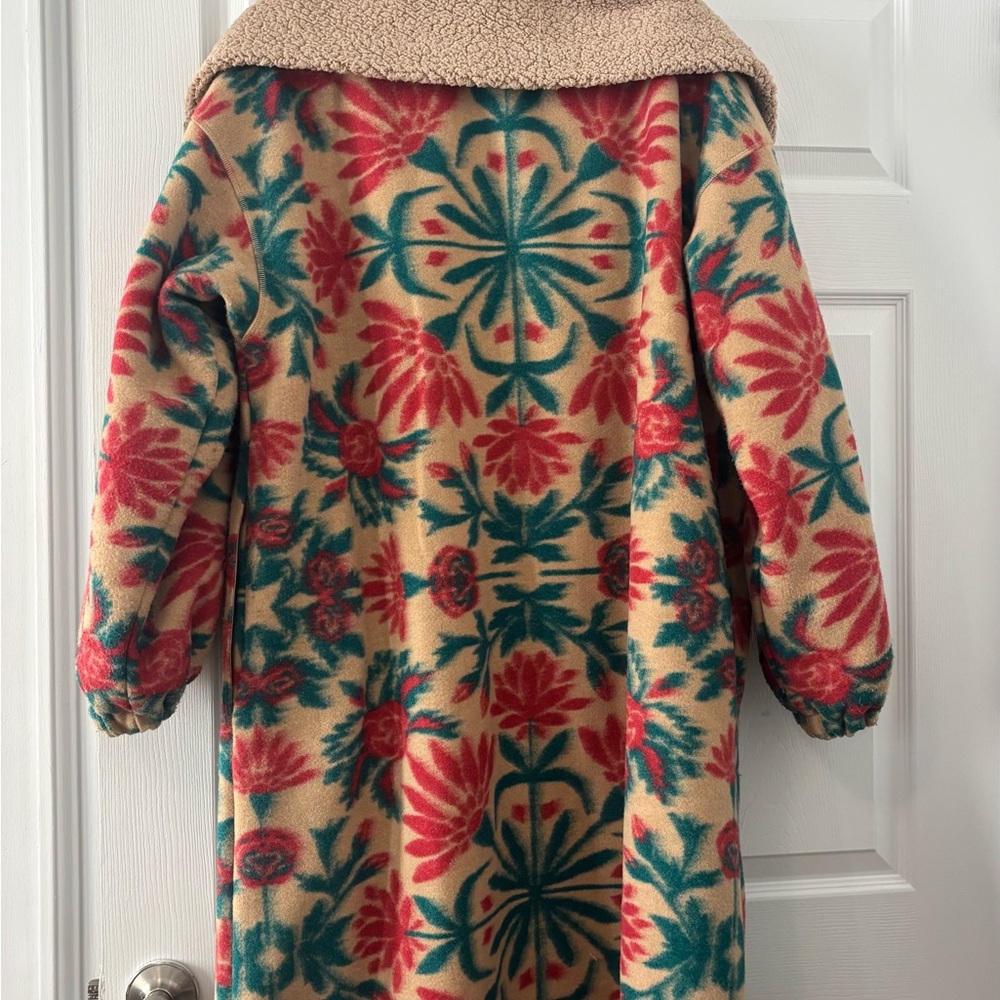 Free People This Love Long Fleece Coat - Picture 3 of 5